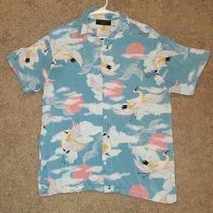 No boundaries button up